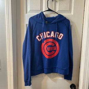 Blue Chicago cubs hoodie